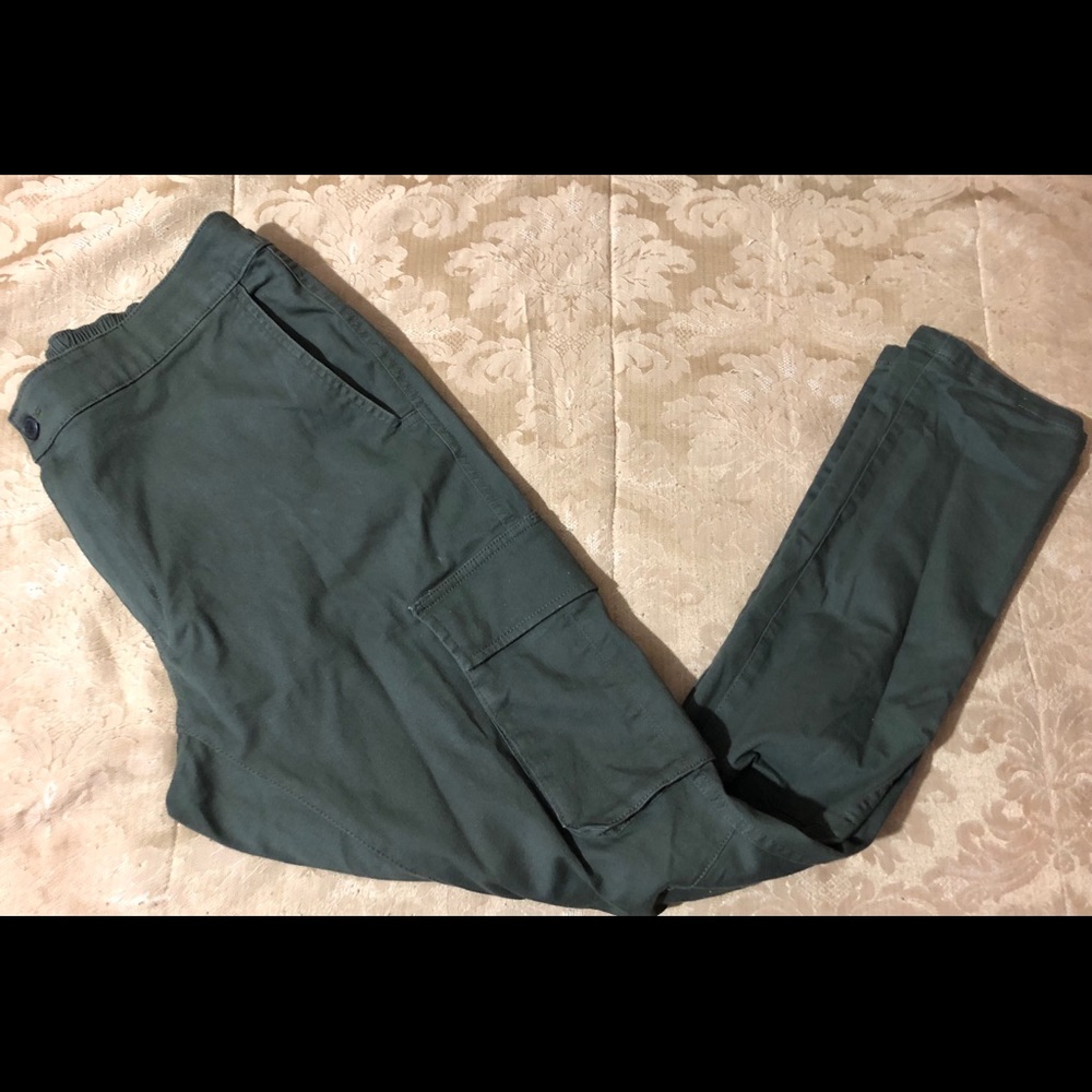 H&M Green Cargo Pants